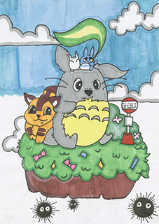 龍貓 廣大中學(分校) 六年級 王佳穎