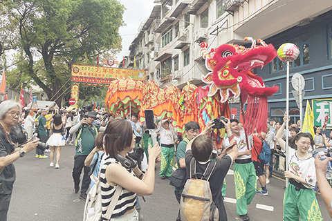 ◎ 「光輝路環四月八」系列活動盛大舉行。