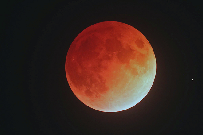 ◎ 全食:2026/ 03/03 19時22分,4秒。(林啟生 攝)